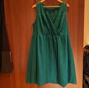 Lane Bryant Teal Dress